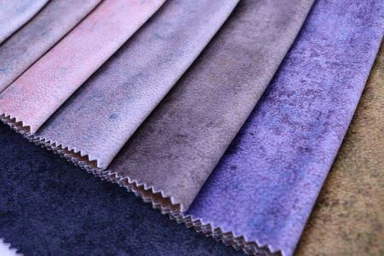 FDY Impresso Tecido De Veludo Sofá